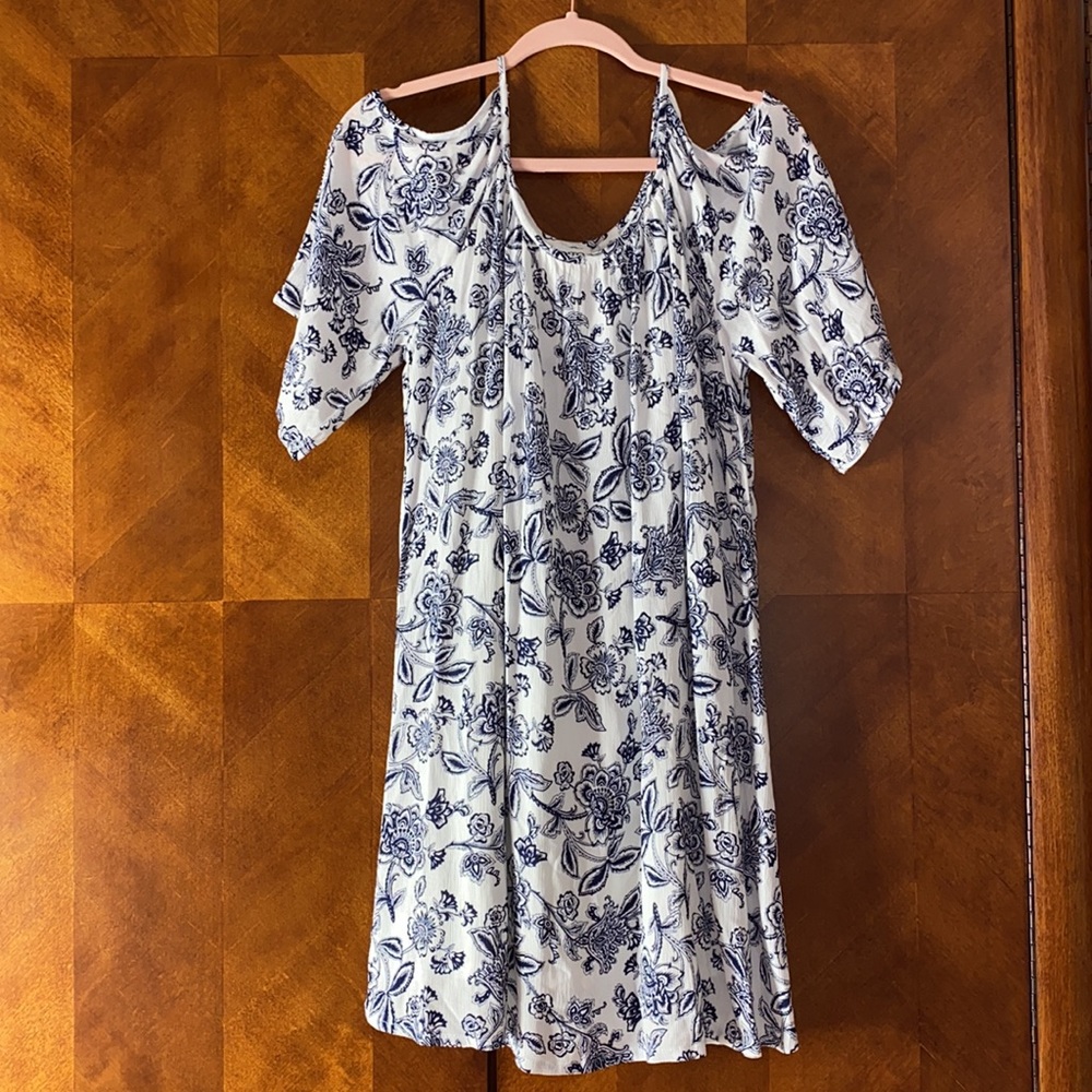 Women’s Cato shift Navajo blue dress NWT size M